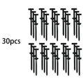 Nylon Cable Tie Buckle Fixed Through The Core Nail Cable Tie Buckle Mudguard Fender Inner Lining Trunk Buckle  Outdoor Camping