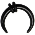 8G Black Acrylic UV Buffalo Taper