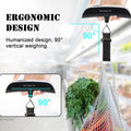 Portable handheld hanging scale.Luggage weight scale 110 lb/50kg electronic luggage travel weighing.Does not include the battery