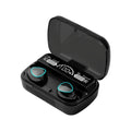 Original M10 Bluetooth Wireless Earbuds - Sports Headphones with Active Noise Canceling, Stereo Sound & Built-in Mic