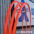 UV Orange 5/8" Polypro Hula Hoop - Ready to Ship