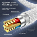 3PCS USB C Cable to USB C 100W Fast Charging Charger Cable Supports Fast Charging For iPhone 16 15 Samsung Xiaomi Huawei etc