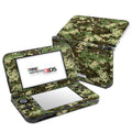 Digital Woodland Camo - Nintendo 3DS LL Skin